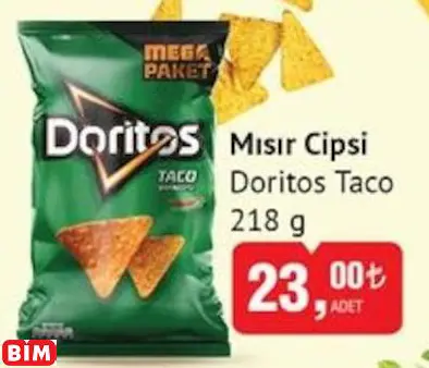 DORİTOS TACO   MISIR CİPSİ